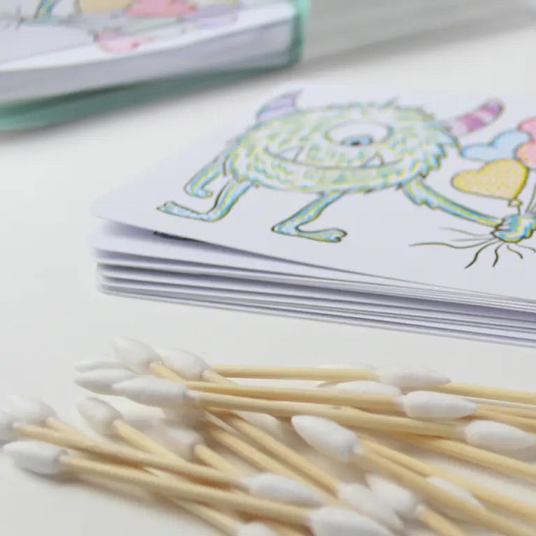 Inklings, Paint with Water Valentines Kit - Monster