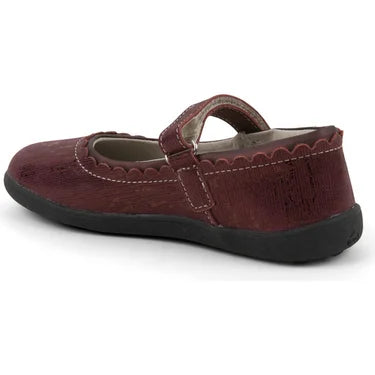 See Kai Run Jane II Burgundy Metallic