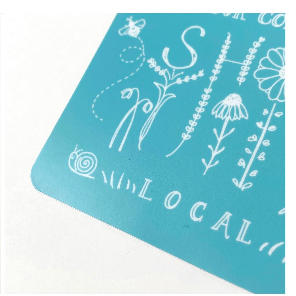 Natty Michele Paperie Shop Local Vinyl Sticker