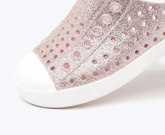 Native Jefferson Bling - Milk Pink Bling / Shell White