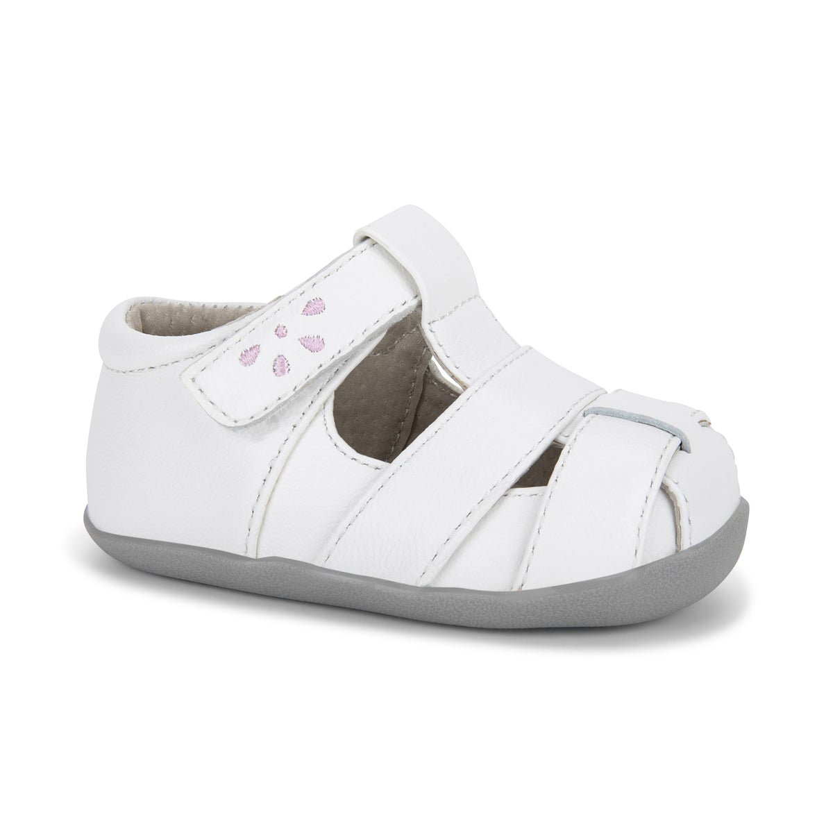 See Kai Run Brook III Infant - White/Pink