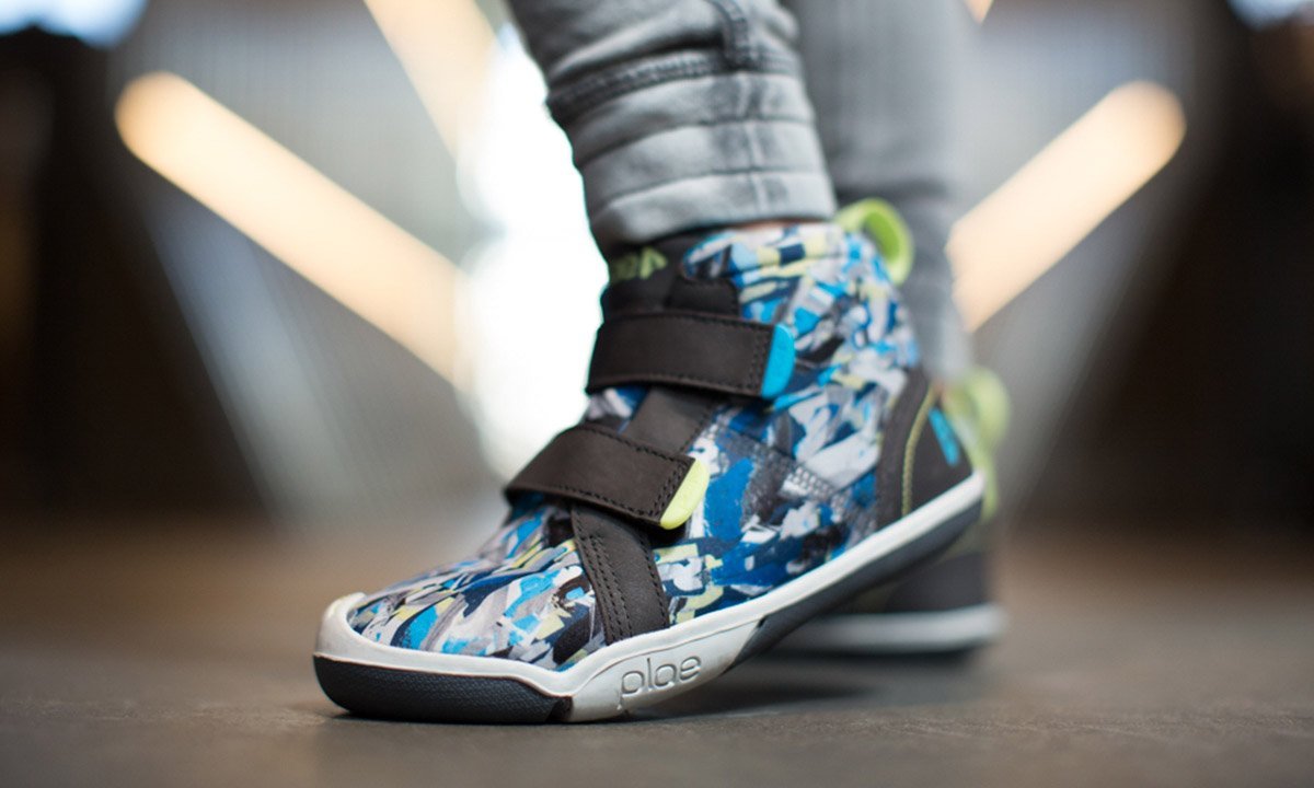 Plae Max Lunar Blue High Top Shoes