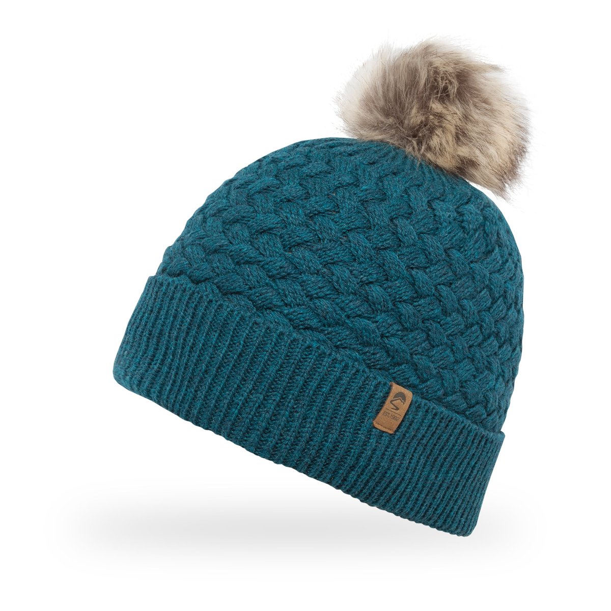 Sunday Afternoons Tranquil Merino Beanie - Big Kid / Snow