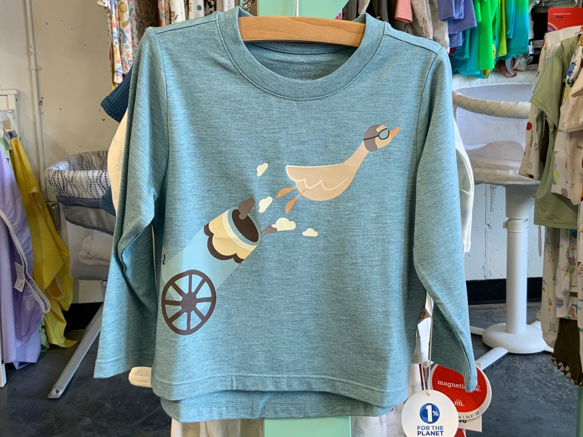 Petite Revery Long Sleeve Shirt - Meadow Green