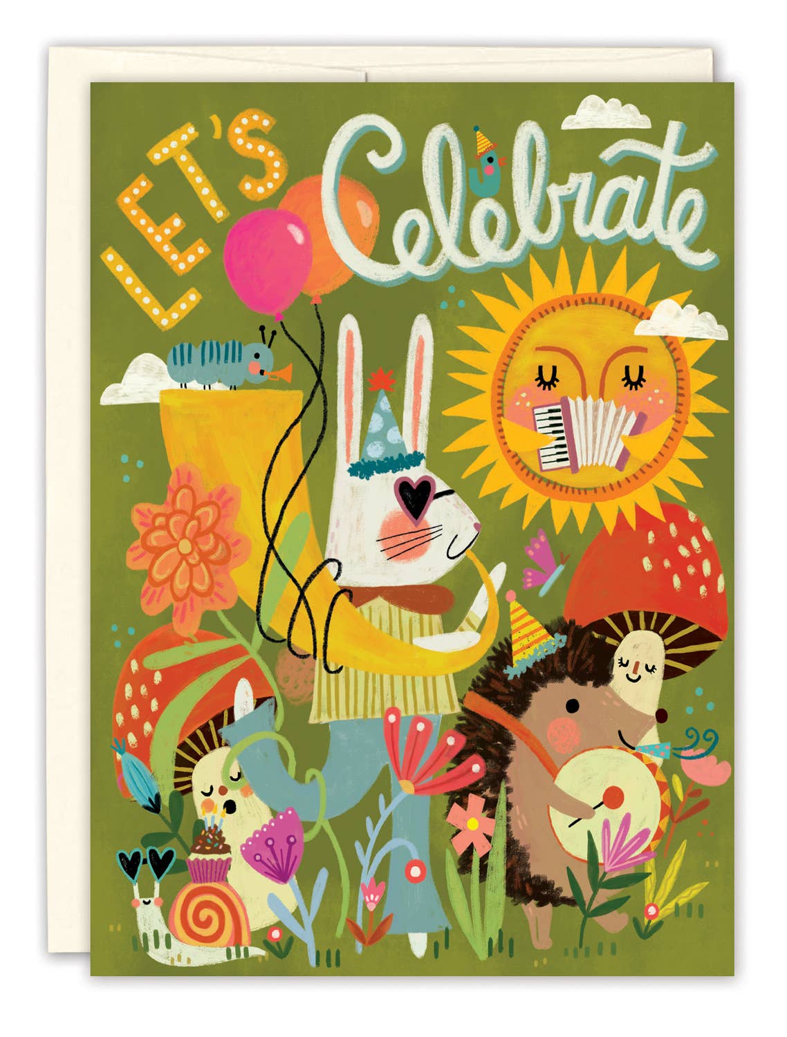 Parade Birthday Card by Kenzie Kae Elston for Biely & Shoaf