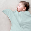 Classic Zipadee-Zip Swaddle Transition: Grey / S 4-8 months (12-19 lbs, 25-29 inches)