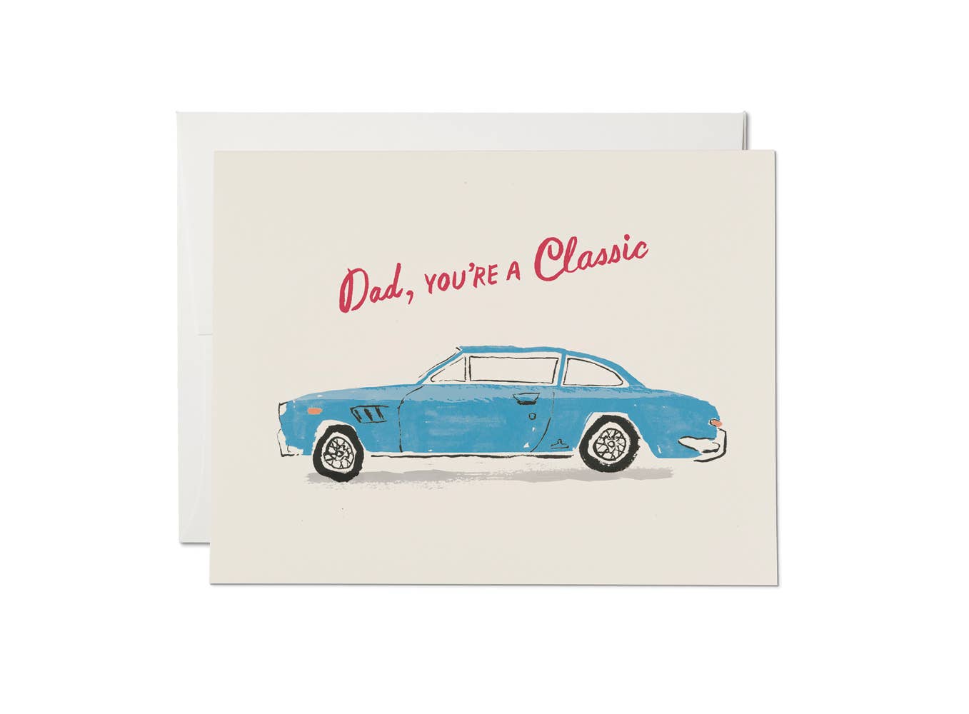 Classic Dad Father's Day Greeting Card - Red Cap