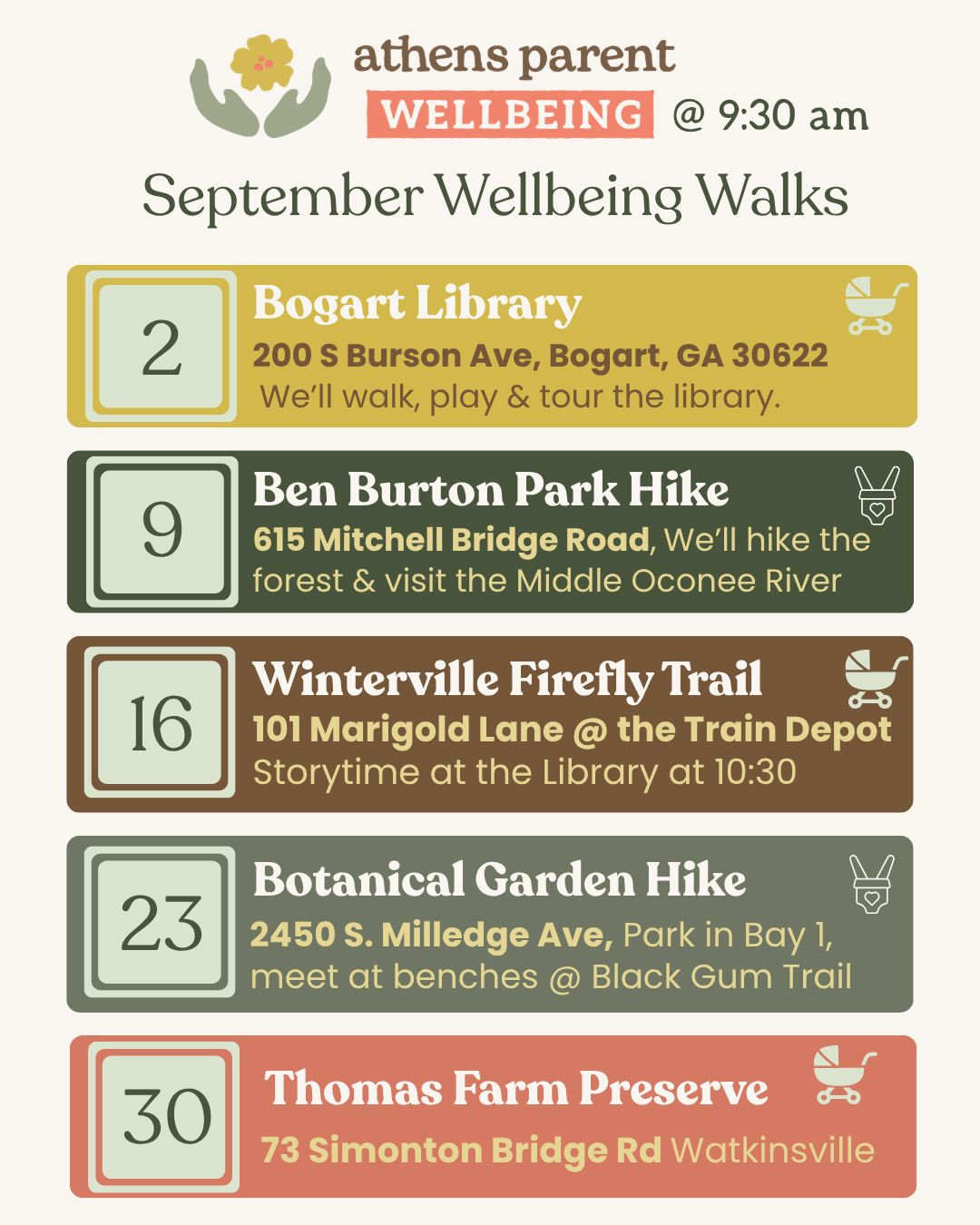 Wednesday Wellbeing Walk