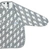 The Grayson Long Sleeve Bib - Lightning Bolts: Blackout