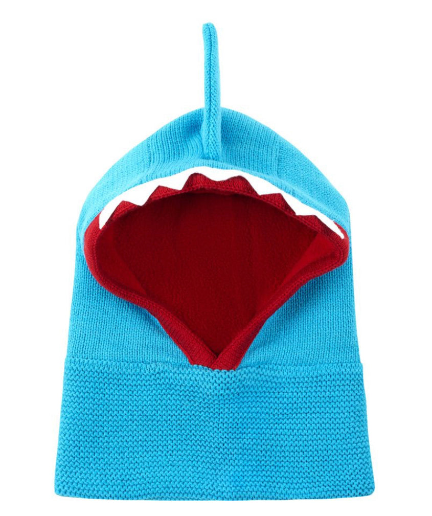 ZOOCHINI Baby Balaclava Knitted Hat - Sherman the Shark