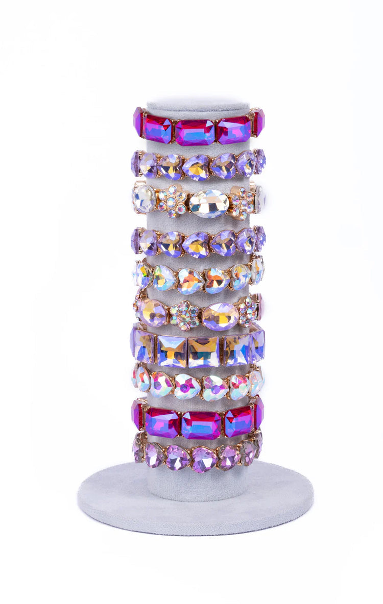 Great Pretenders Rising Star Chunky Gem Bracelets