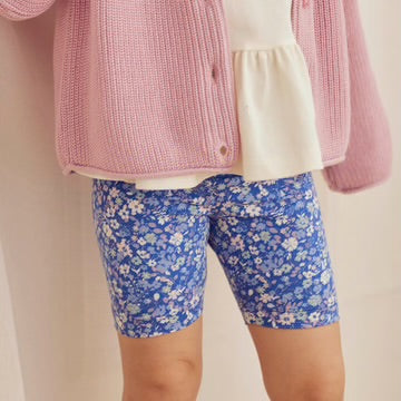 Müsli Primrose Tights - azure blue/nectar/tofu