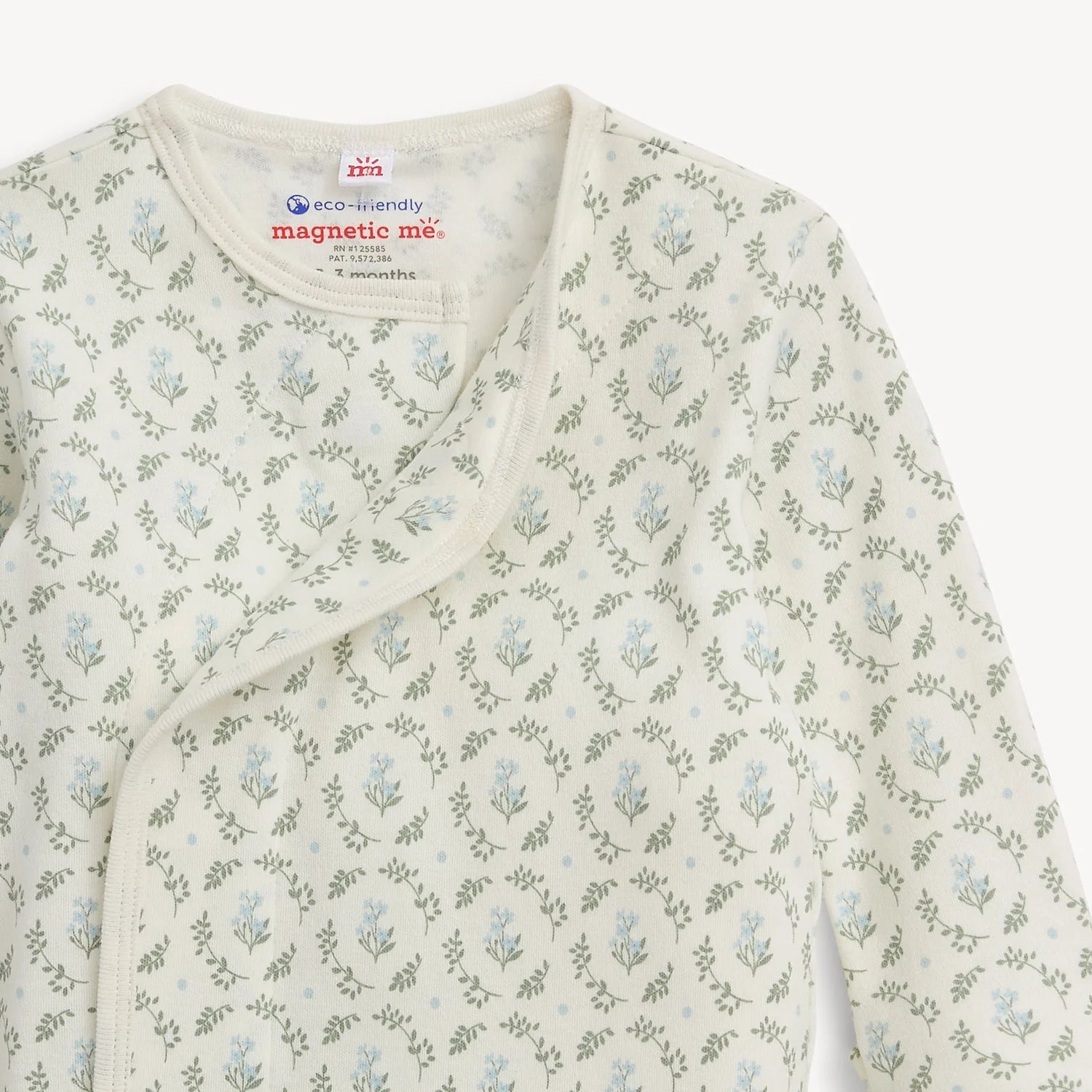 Magnetic Me organic cotton Gown + Hat Set - Eloise