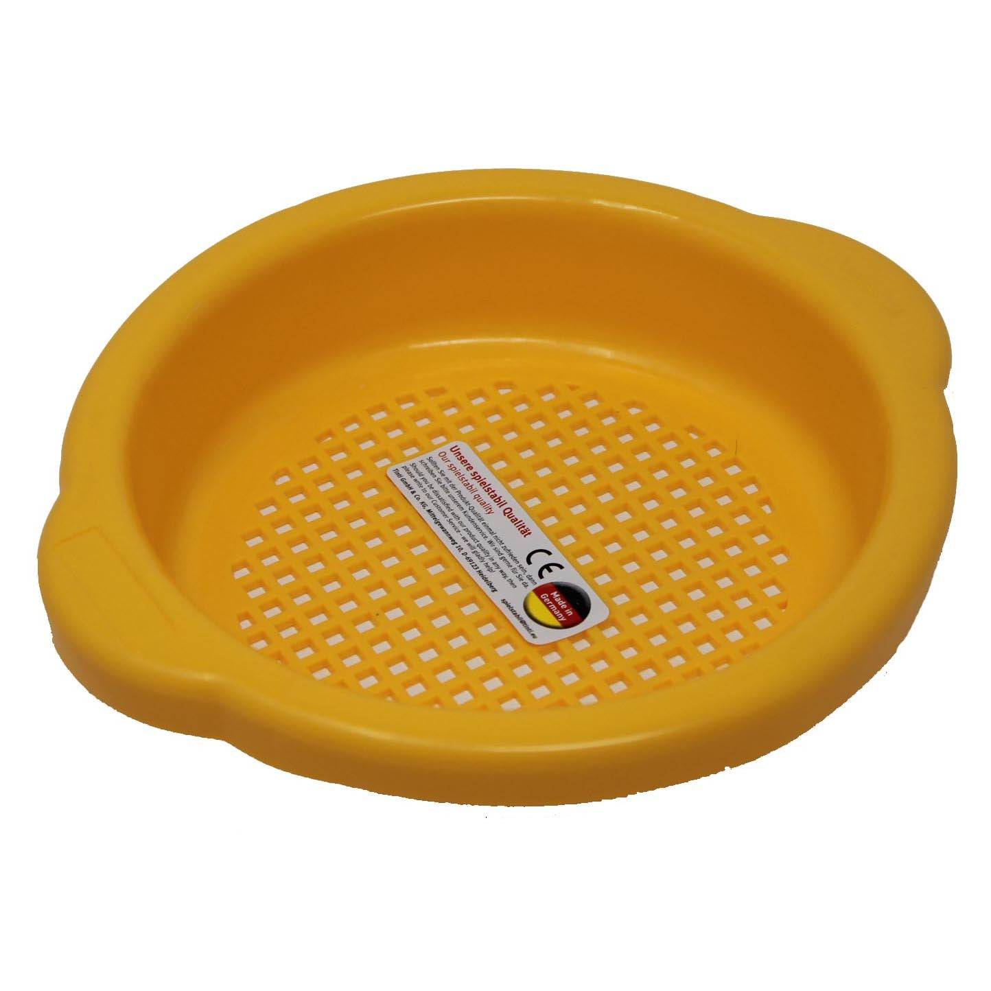 Haba Small Sand Sieve – Durable Sandbox Sifter (Assorted Colors)