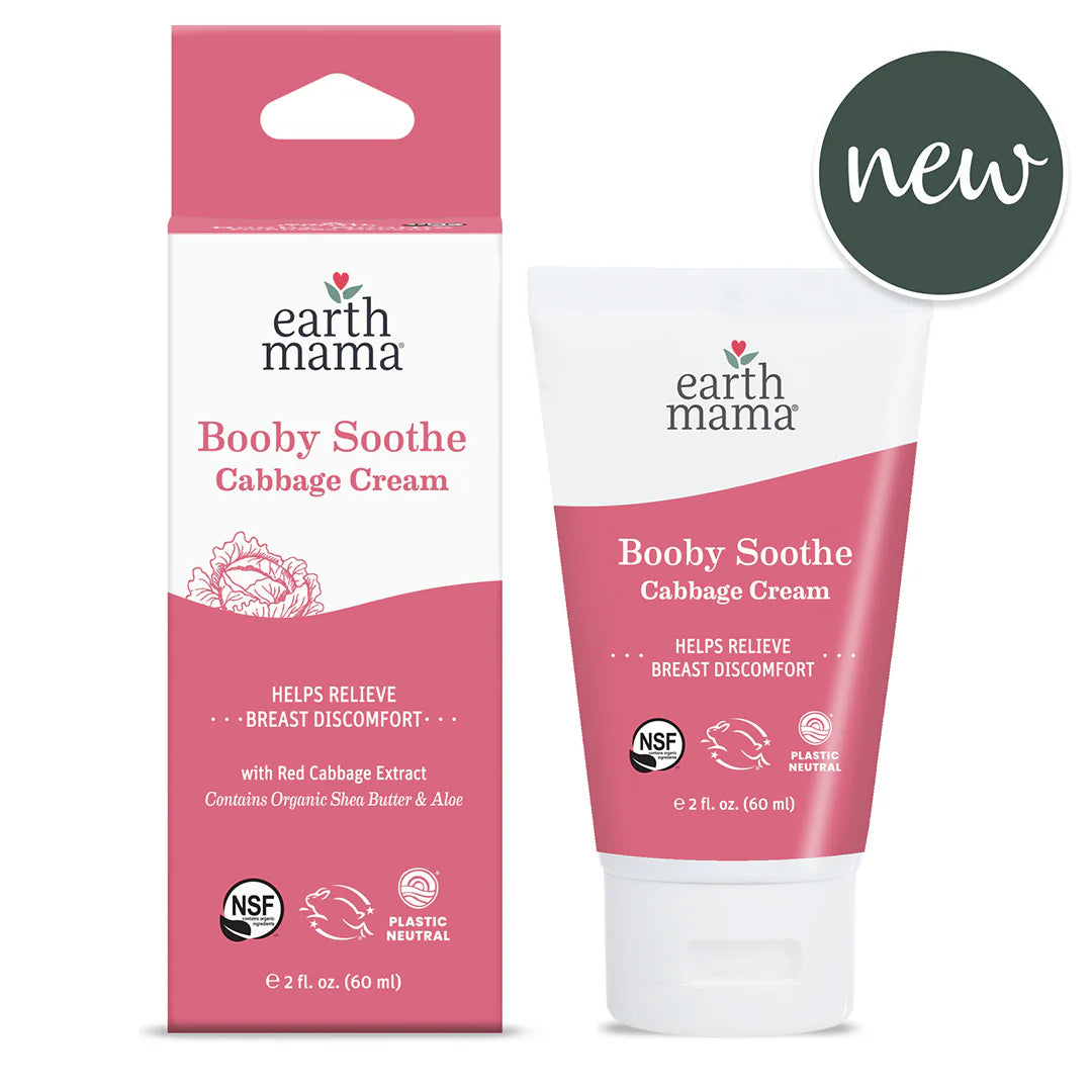 Earth Mama Organics Booby Soothe Cabbage Cream