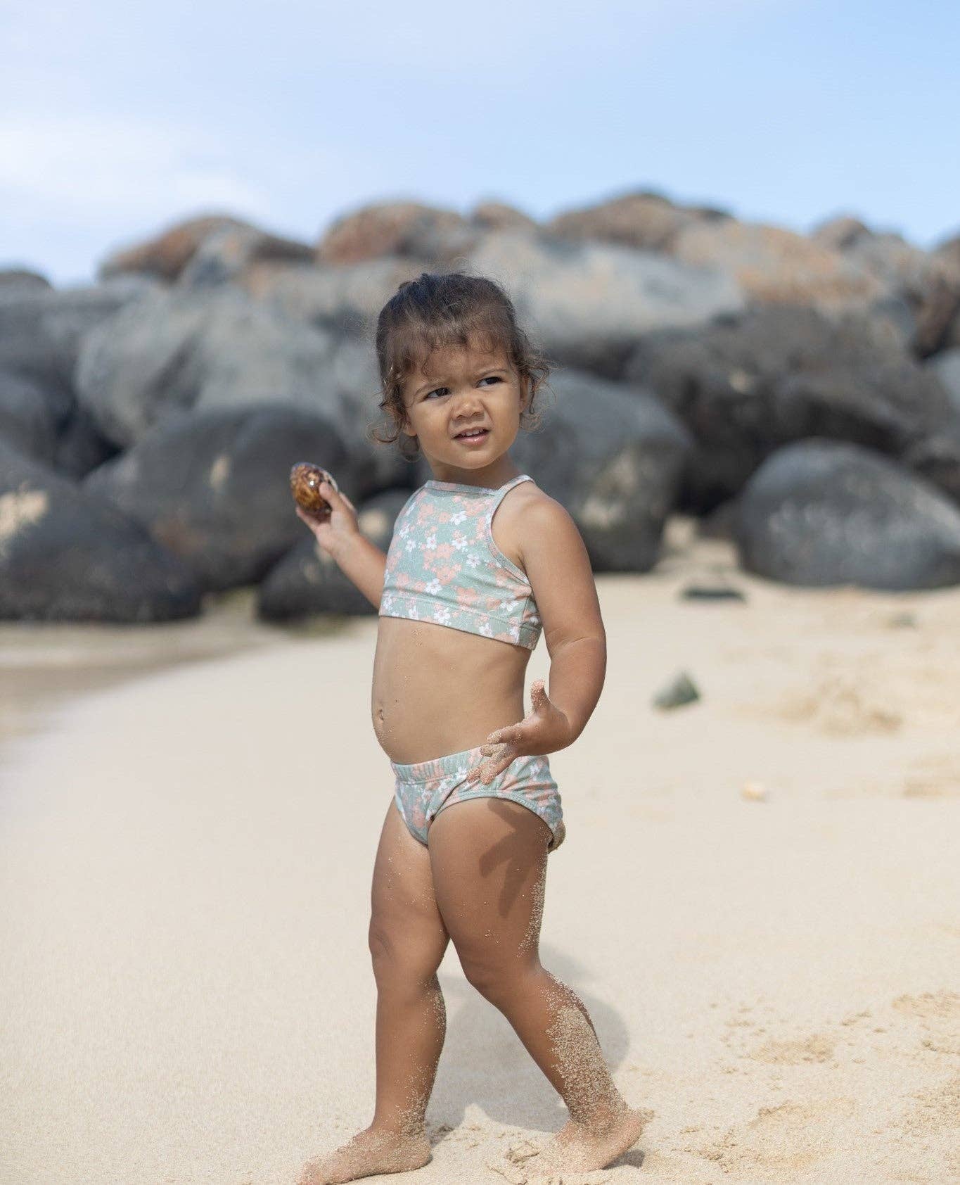 Swim Top _ Evangelina / Sage: 18M - 24M