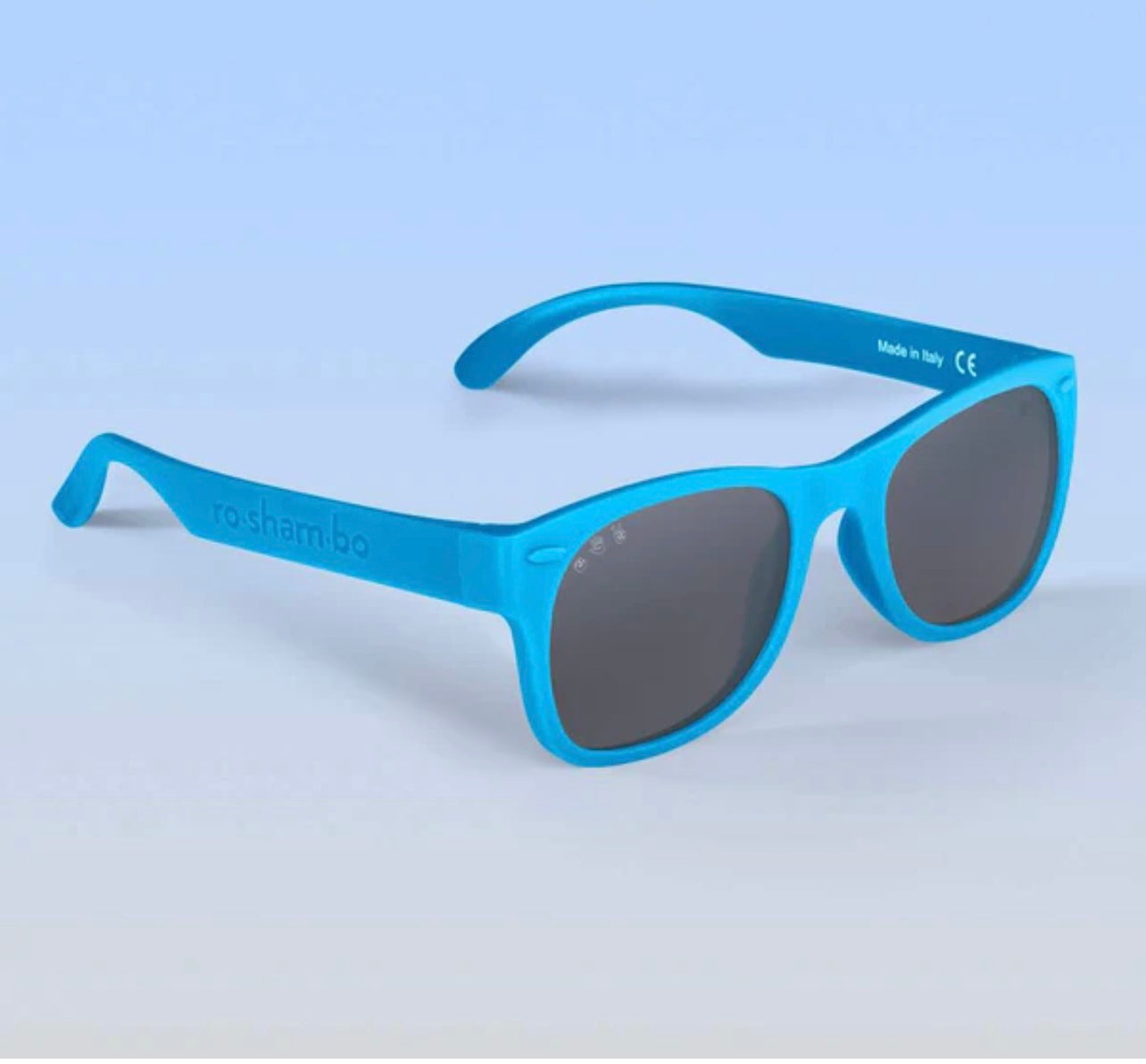 Roshambo Baby Sunglasses - Zach Morris Blue, Mirrored Chrome Lens