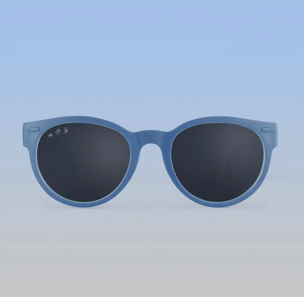 Roshambo Junior Sunglasses - Skywalker Cloudy Blue, Grey Lens