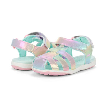 See Kai Run Paley II Water Sandal - Silver Rainbow