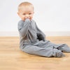 Classic Zipadee-Zip Swaddle Transition: Grey / S 4-8 months (12-19 lbs, 25-29 inches)