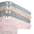 The Grayson Long Sleeve Bib - Blossom: Petal Pink