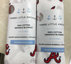 Three Little Anchors Cotton Muslin Swaddle - Atlanta Braves