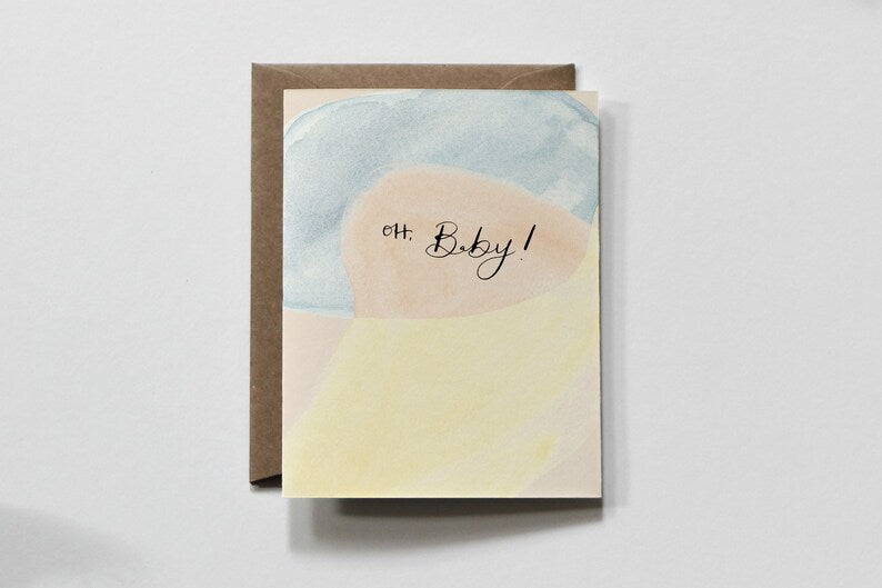 Oh, Baby! - Everglow Handmade Card
