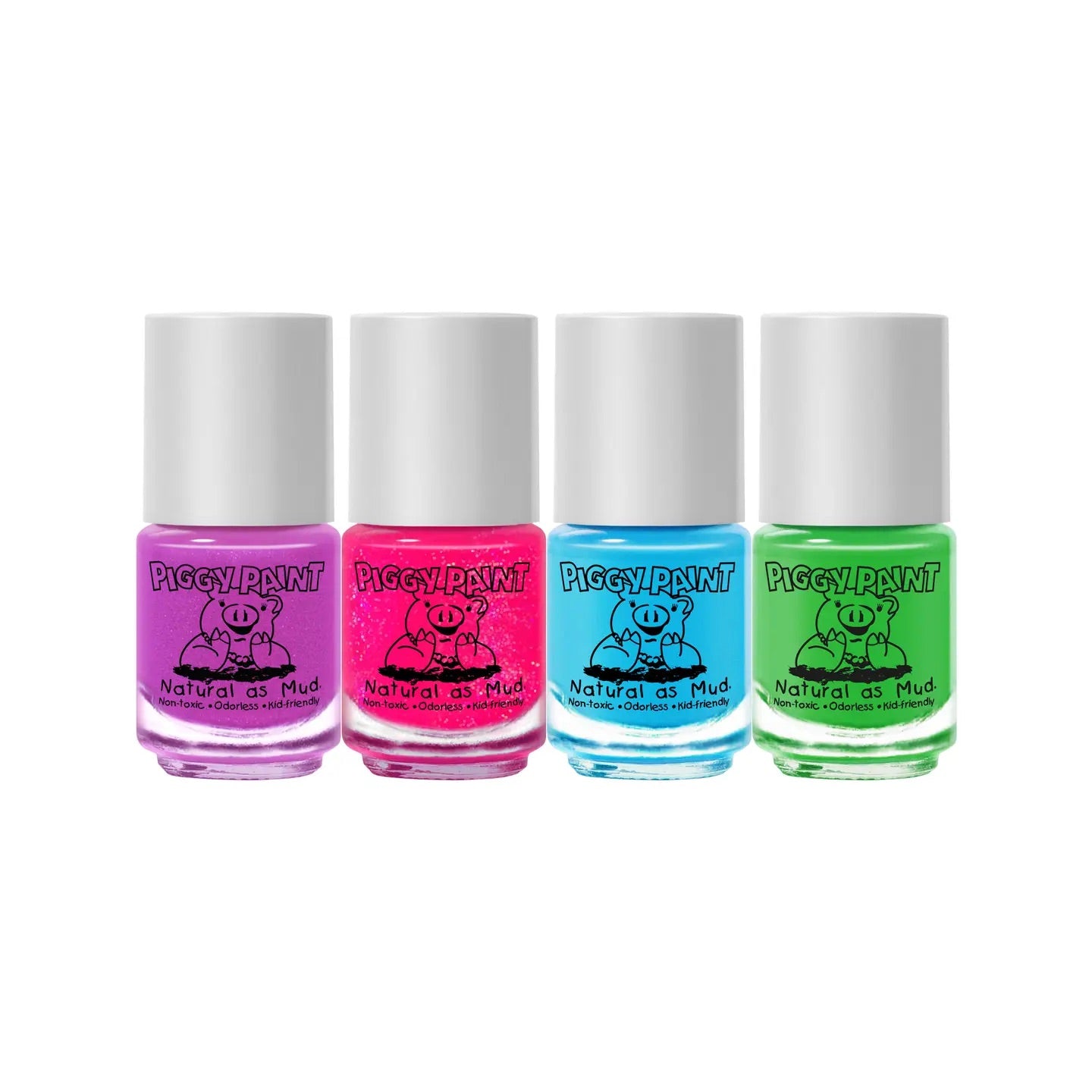 Piggy Paint  Nail Polish - Rainbow 4 Polish Box Set