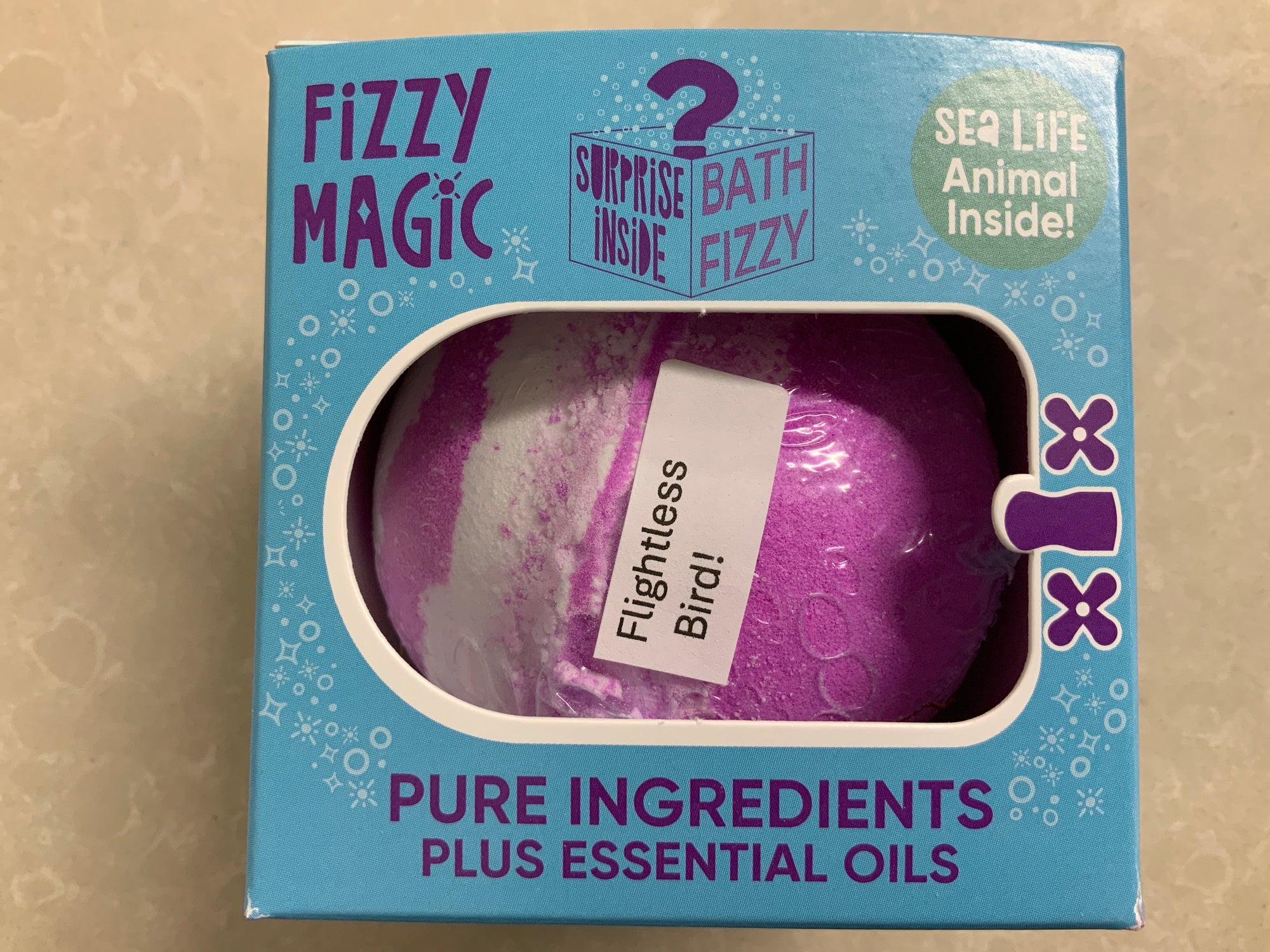 Fizzy Magic Bath Fizzy Surprise Bath Bomb: Sea Life