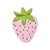 Organic Farm Buddies  Mini Crinkle Blankie - Strawberry