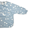 The Grayson Long Sleeve Bib - Starry Night: Cloud Gray