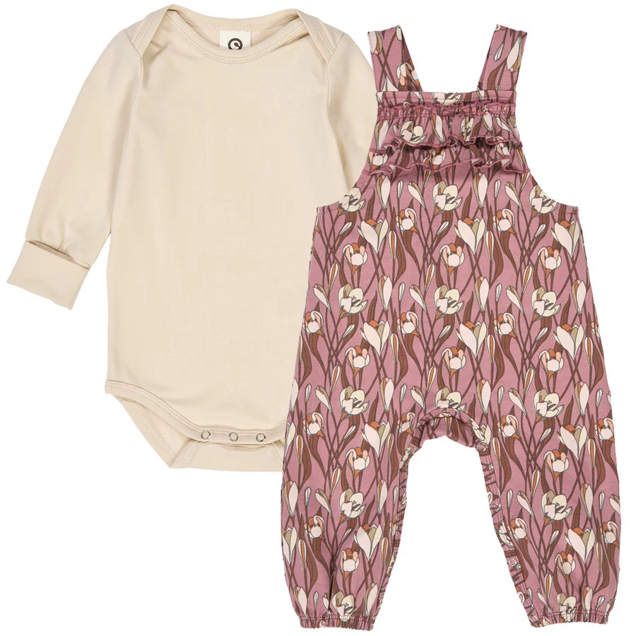 Musli Autumn Baby Overalls Set