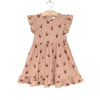City Mouse Ruffle Dress - Lily of the valley peach