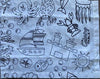 (The Coloring Table Colorable Fabric Tablecloth - Oceantime