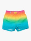 Rugged Butts neon sunset swim trunks