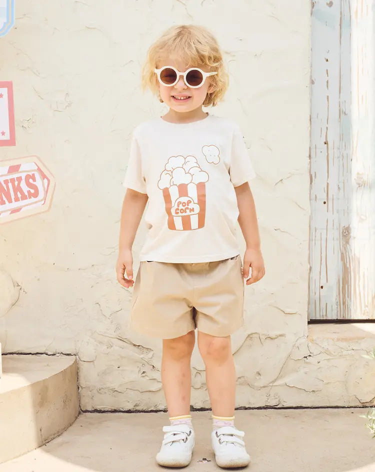 Petite Revery Shorts - Sandy Neutral