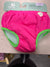 Green Sprouts Snap Reusable Absorbent Swim Diaper - Safety Raspberry