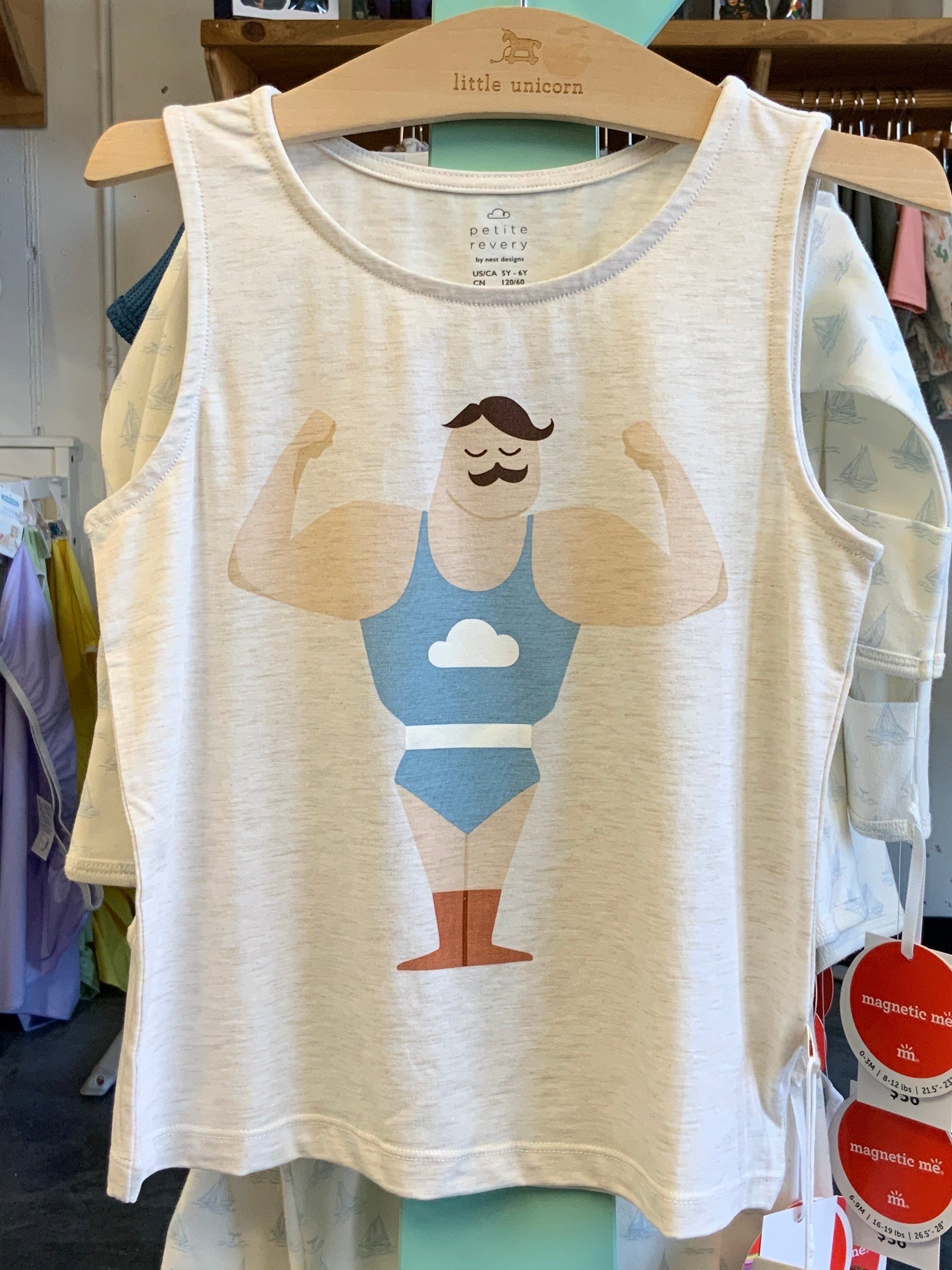 Petite Revery Tank Top - Nimbus Cloud