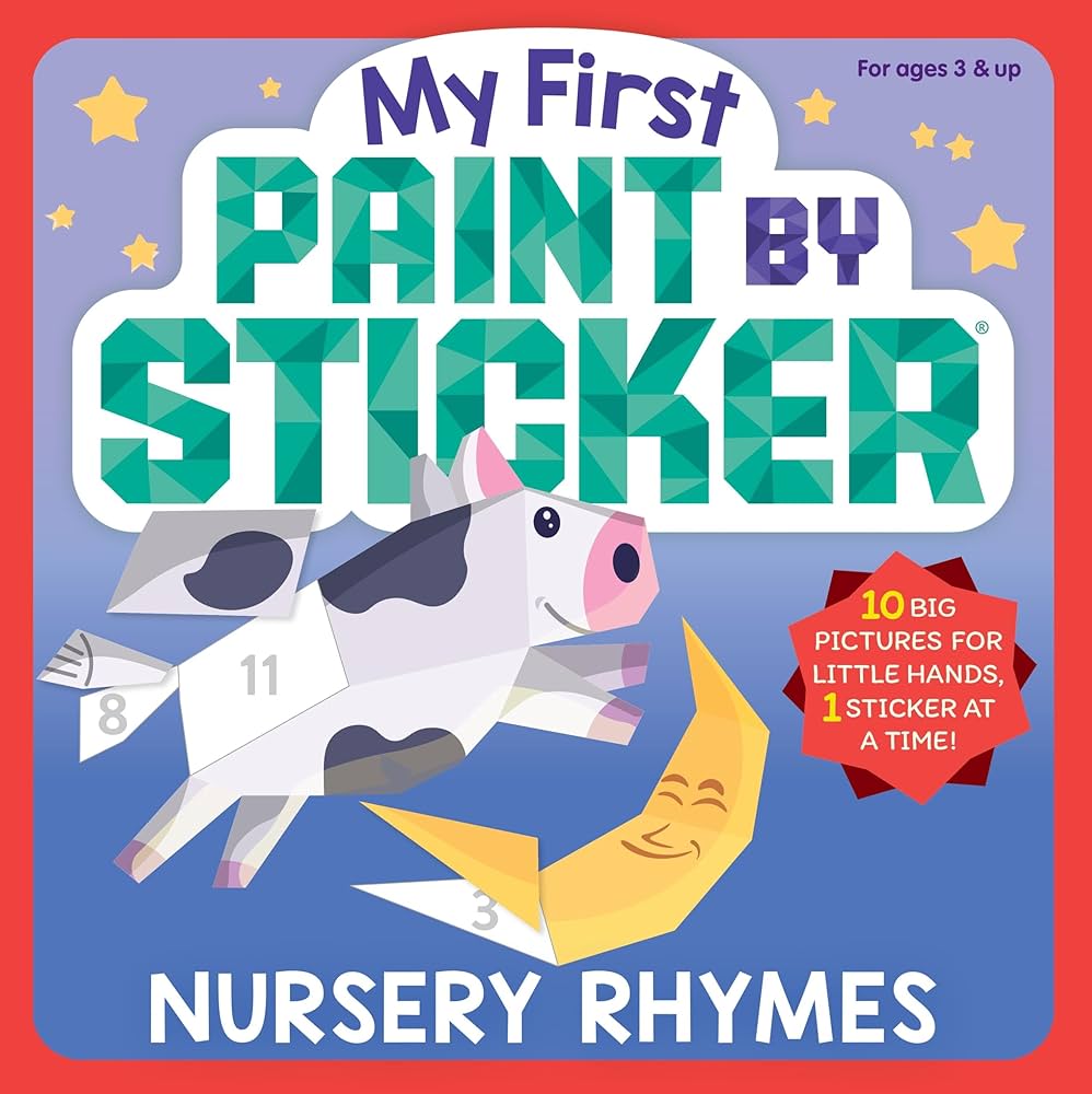 My First Paint by sticker - Nursery Rhymes