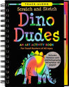 Scratch &amp; Sketch Art Activity Books - Dino Dudes