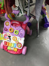 Resale vtech learning walker purple and pink- local pick up only