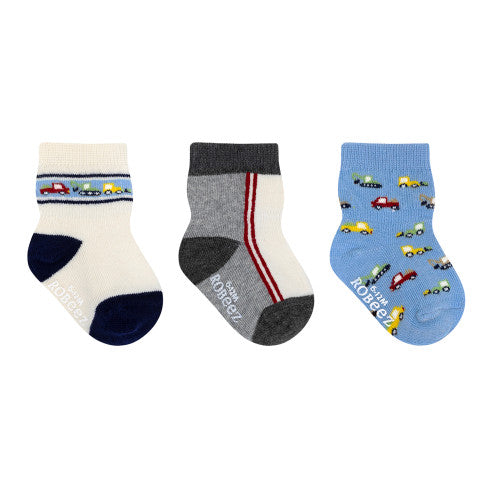 Robeez Loads of Fun infant Socks, 3-Pack