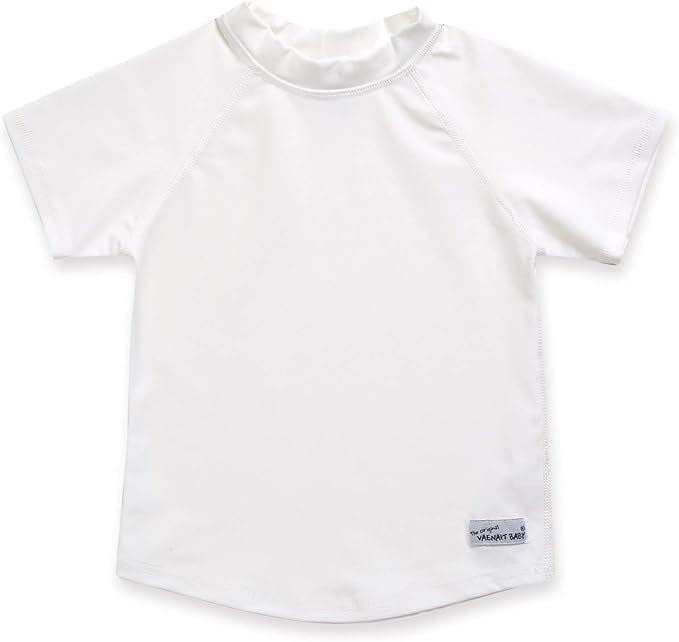 Diving White Short Swim Top