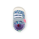 See Kai Run Stevie Mini - Sky Blue/Leopard