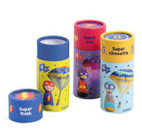 Djeco Flying Heroes - Wooden Hand Throw Parachutists