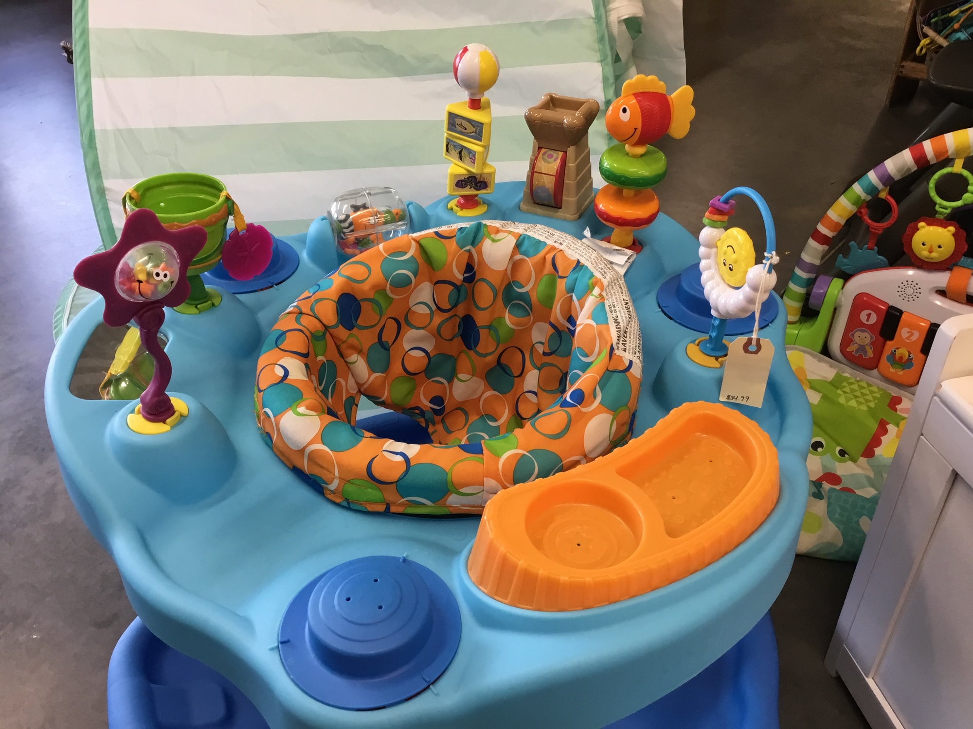 Resale Evenflo mega splash ExerSaucer activity Center - Local Pickup only