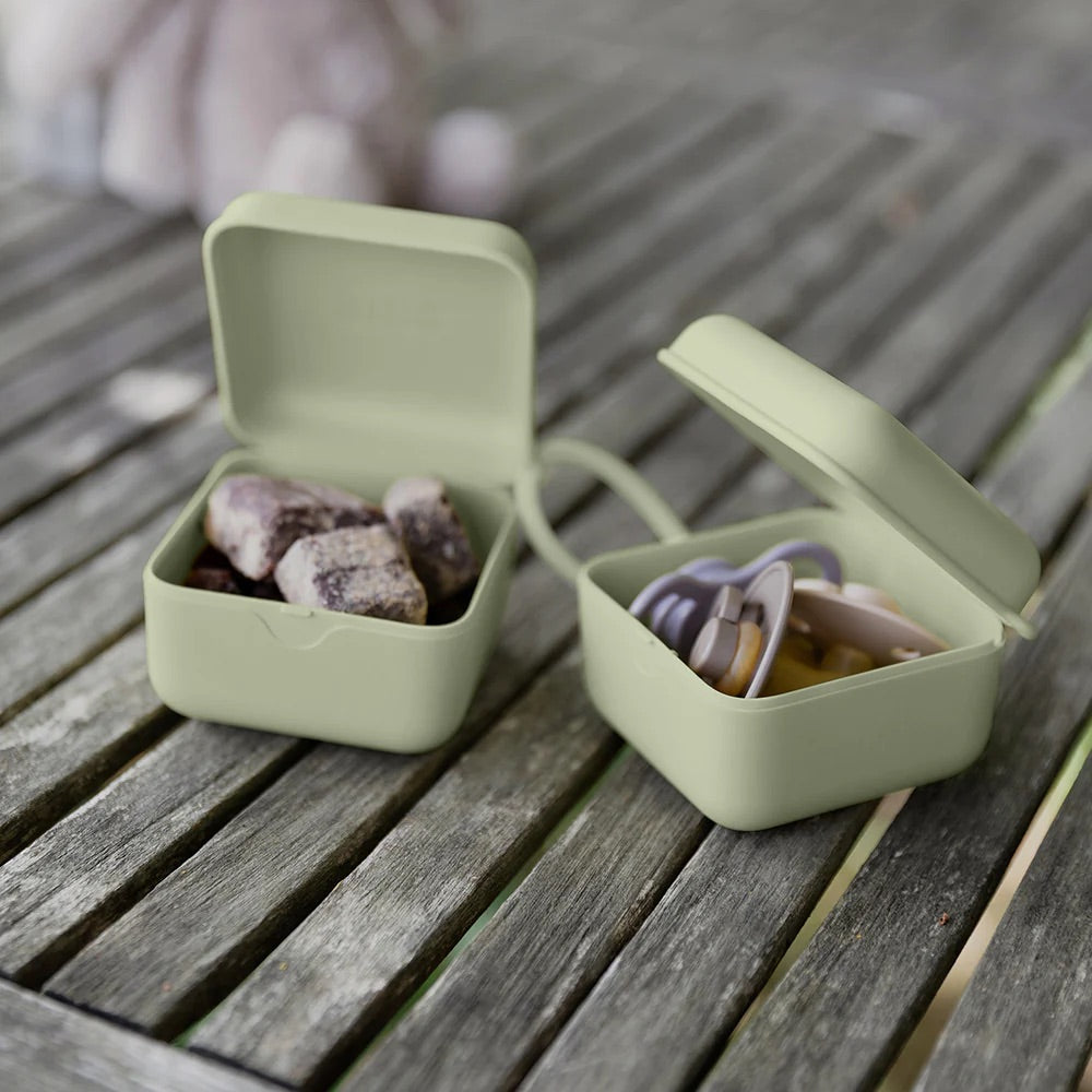BIBS Pacifier Box - Petrol