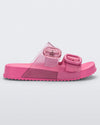 Mini Melissa Cozy Slide - Pink/Glitter