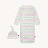 Magnetic Me Cotton Magnetic Gown &amp; Hat Set- Rainbow Road