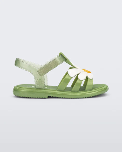 Mini Melissa Bloomy Sandal - Green